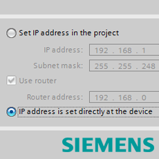 Connecting to a Siemens PLC with Access Address