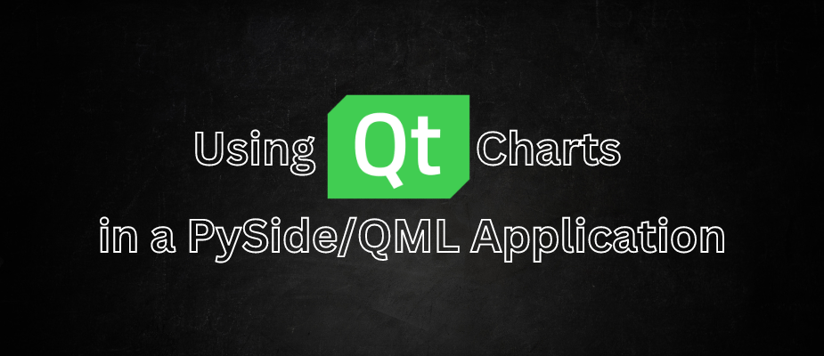 Using QtCharts in a PySide/QML Application