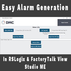 Easy Alarm Generation in RSLogix and FactoryTalk View Studio ME