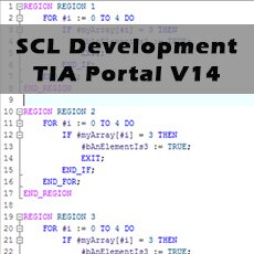 Efficient SCL Development in TIA Portal V14