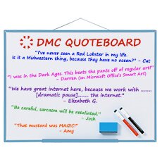 DMC Quote Board – October 2018