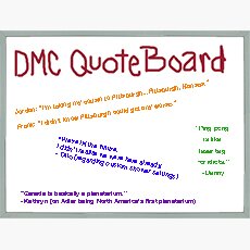 DMC Quote Board – September 2013
