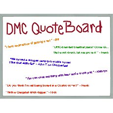 DMC Quote Board – October 2013