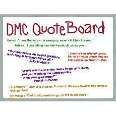 DMC Quote Board – November 2013
