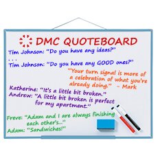 DMC Quote Board – December 2014