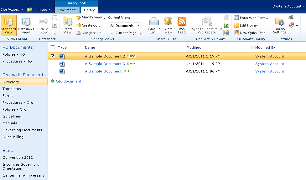 SharePoint 2010 Enterprise Document Management System
