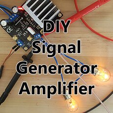 Low Cost Function Generator Amplifier DIY