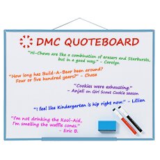 DMC Quote Board – April 2018