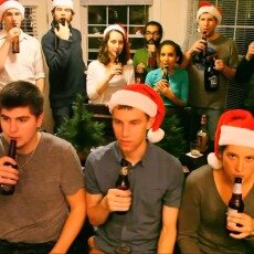 DMC Boston’s Silent Night Beer Bottle Christmas Carol