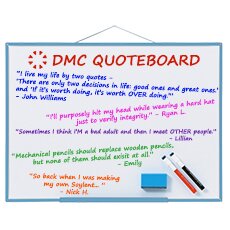 DMC Quote Board – August 2018