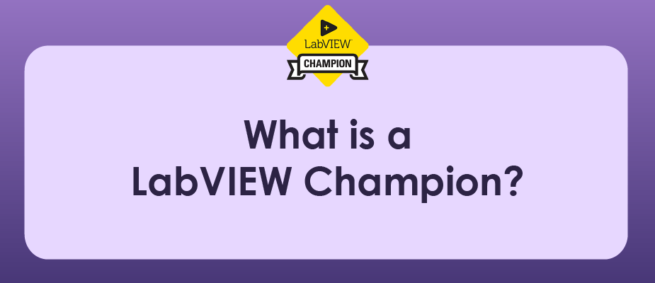 DMC Engineer Recognized as a LabVIEW Champion