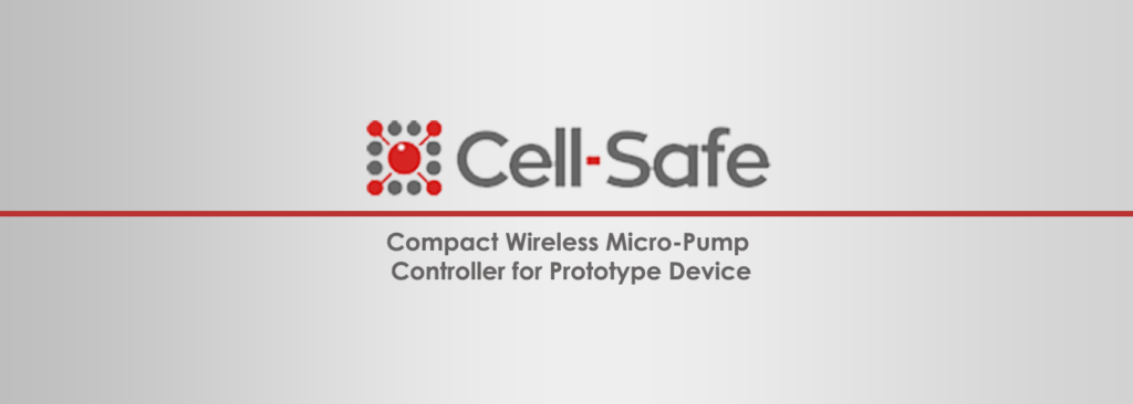 Compact Wireless Micro-Pump Controller for Prototype Device